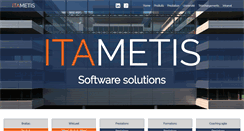 Desktop Screenshot of itametis.com